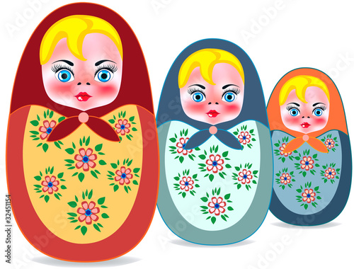 Russian Matryoshka toy