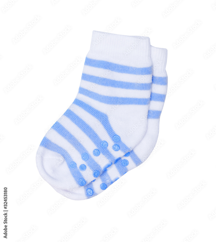 socks with a rubber sole that the child didn't slide on a floor socks with a rubber sole that the child didn't slide on a floor