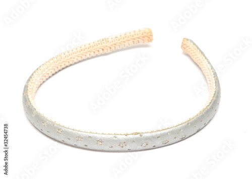 rim for hair isolated on white