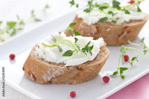 Häppchen mit Käse