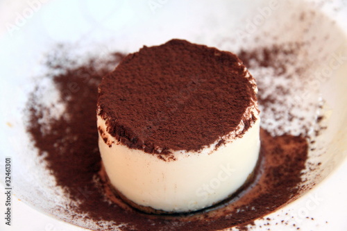 Tiramisu for dessert Resort hotel Denia Alicante Spain