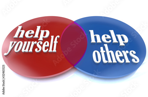 Helf Yourself and Others - Venn Diagram photo