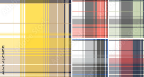 colorful plaid check pattern