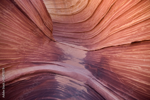 The Wave detail, Paria canyon, Arizona