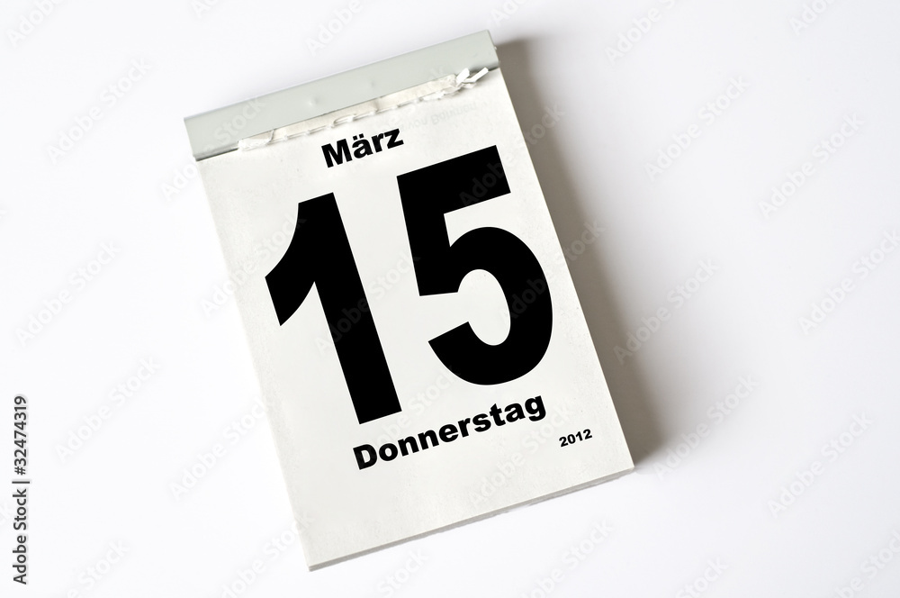 15. März 2012 15. März 2012