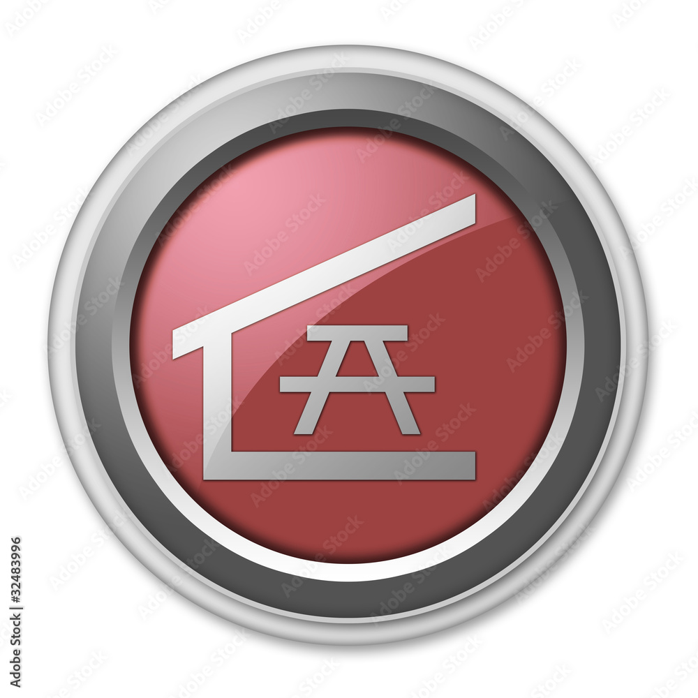 Red 3D Style Button Red 3D Style Button