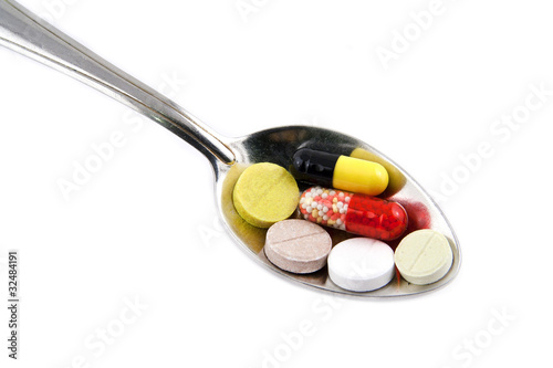 Spoon & pills