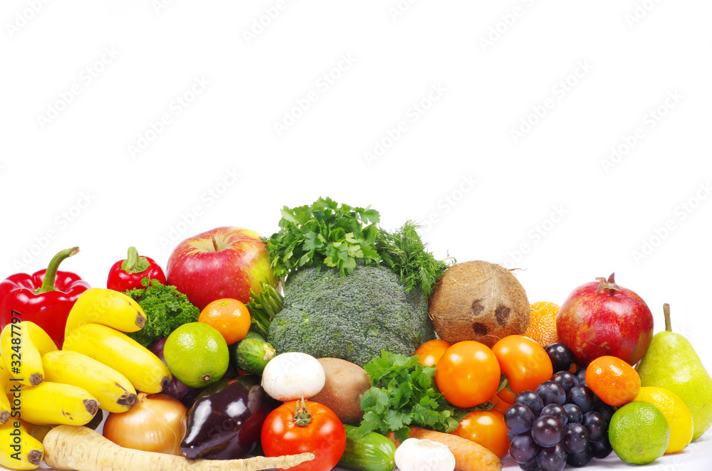 vegetables and fruits