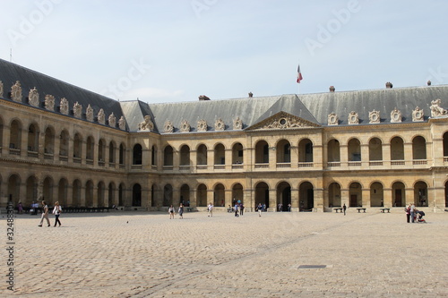 Cour d'Honneur des Invalides à Paris