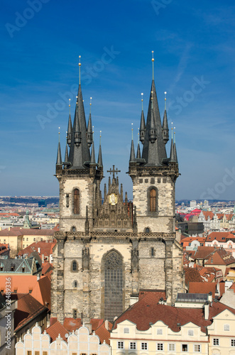 Church of our lady before tyn, old town square, Prague