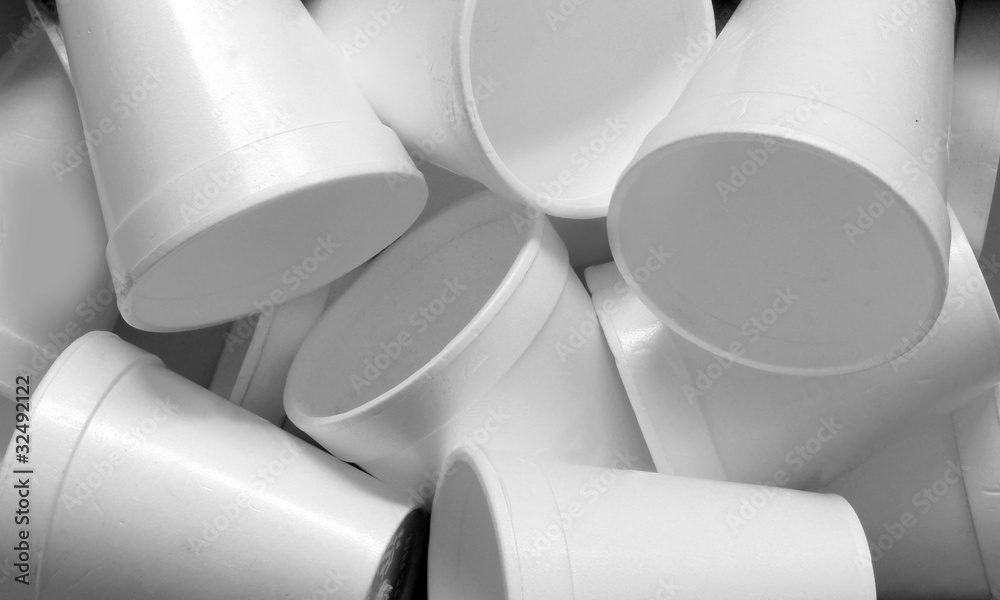 styrofoam cups