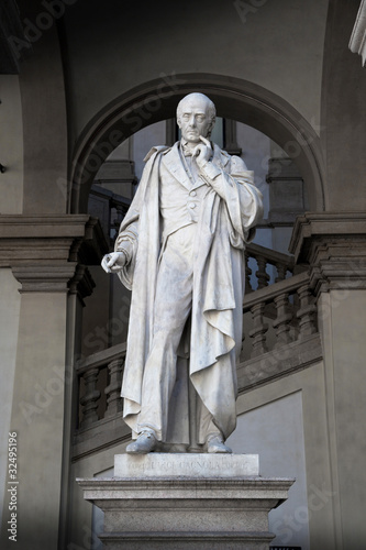 statua di Luigi Cagnola photo