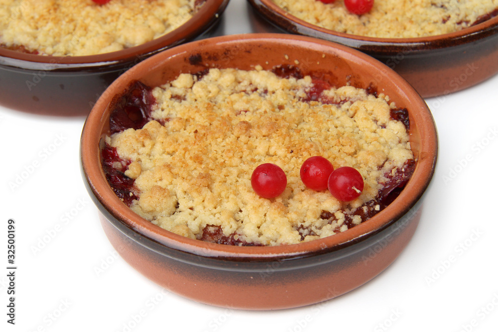 crumble crumble