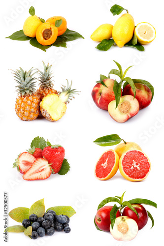 Insieme di frutta mista Biologica