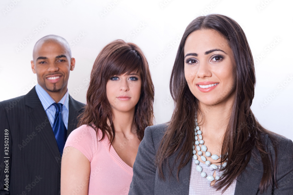 Multicultural business team Multicultural business team