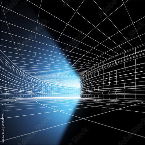 Fototapeta Naklejka Na Ścianę i Meble -  Light in tunnel2