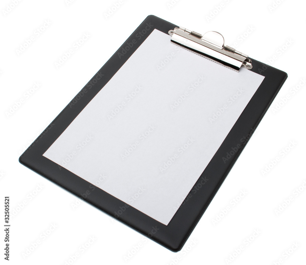 Clip board and papers Clip board and papers