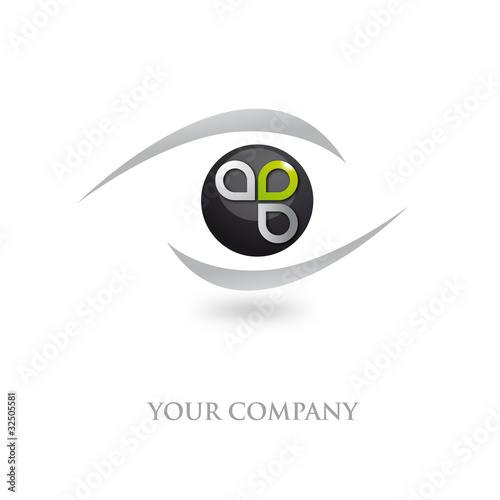 logo entreprise, logo oeil