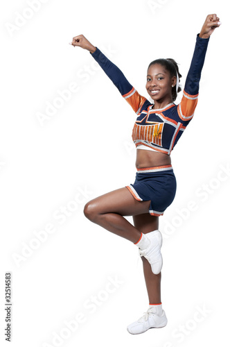 Black Girl Cheerleader