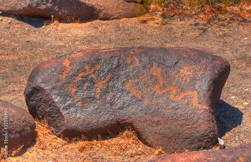 фотографія Indian Rock Paintings