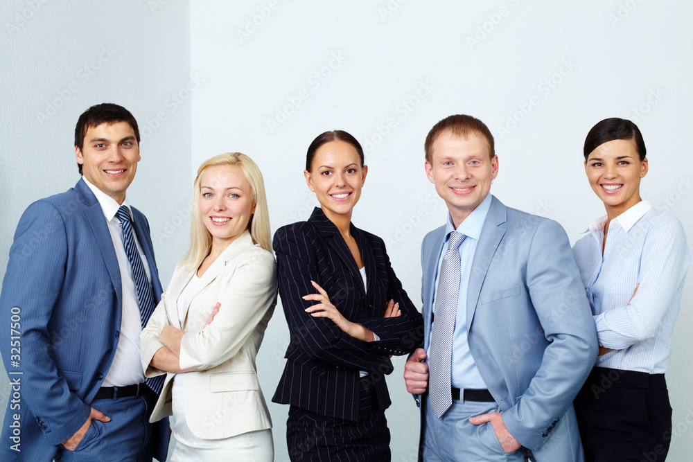 Friendly business team Friendly business team