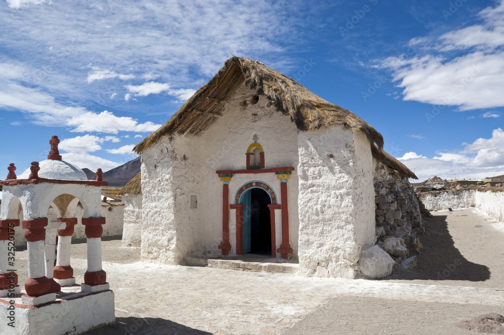 Iglesia de Parinacota, Chile
