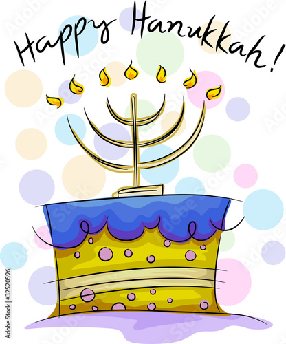 Hanukkah Cake