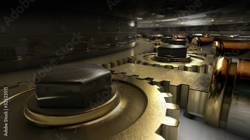 Mechanism of vault door