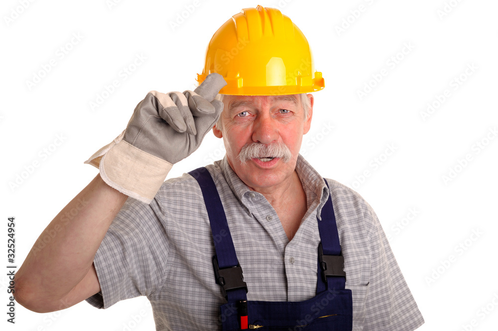 Handwerker grüßt Handwerker grüßt