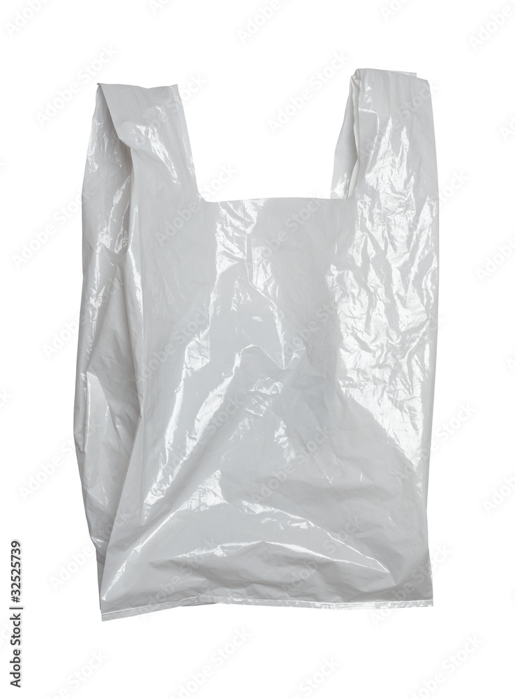 white plastic bag white plastic bag