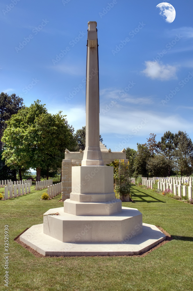 HDR du cimetière britannique de Ryes-Bazenville