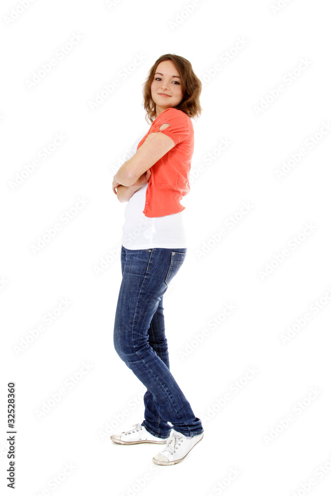 Attraktive junge Frau Attraktive junge Frau