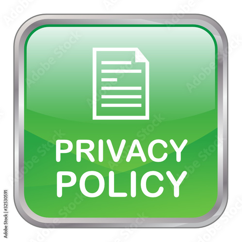 PRIVACY POLICY Web Button (disclaimers terms and conditions law)