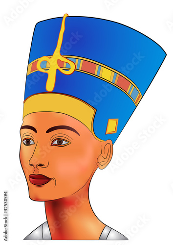 Nefertiti - vector
