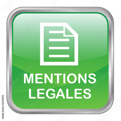 Bouton Web MENTIONS LEGALES (conditions générales légales vente)