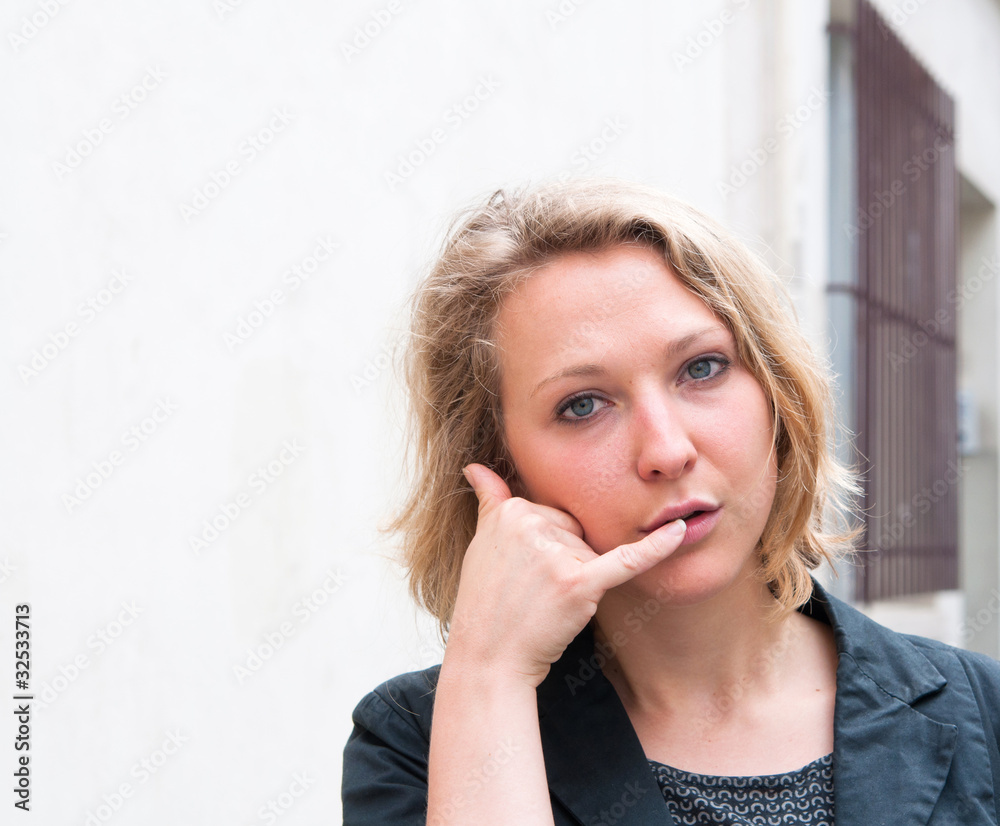 charming young woman charming young woman