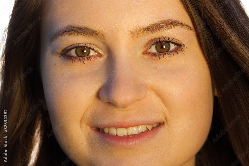 portrait of a beautiful young woman outdoor portrait of a beautiful young woman outdoor