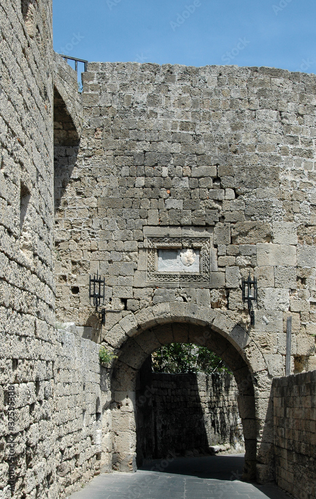Fortifications de Rhodes - Porte Saint-Jean