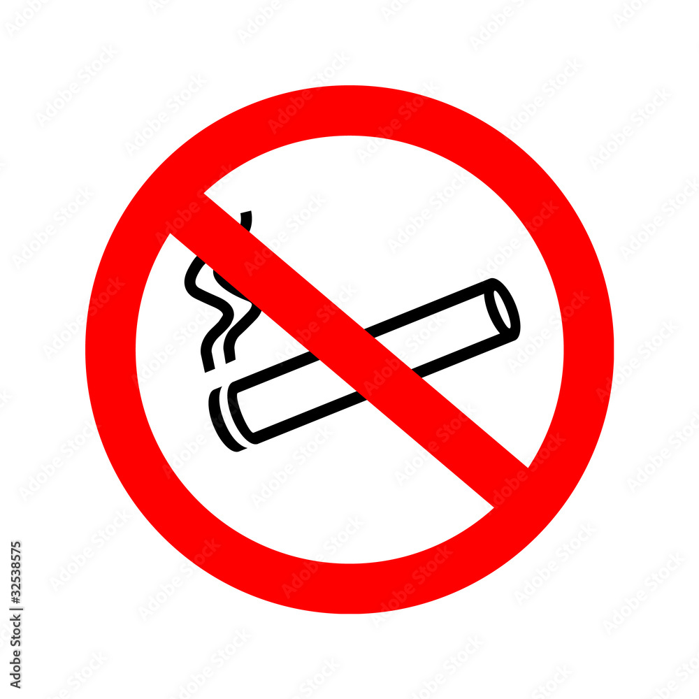Defense de fumer