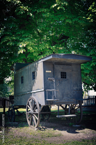 Mobile Prison Cell - kibitka, in Warsaw's Citadel photo