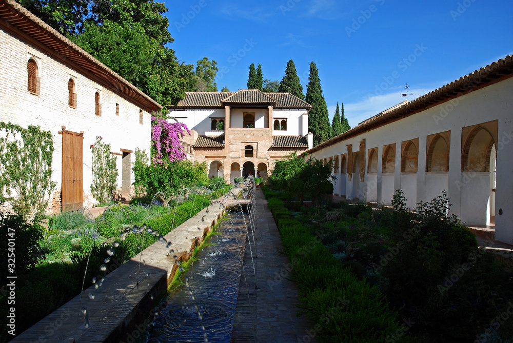 Garden Generalife, Alhambra Palace