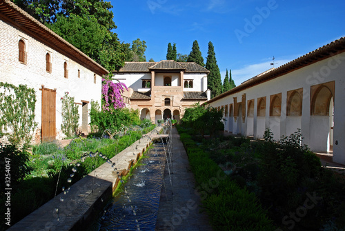 Garden Generalife, Alhambra Palace