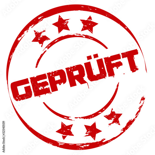 Stempel: Geprüft