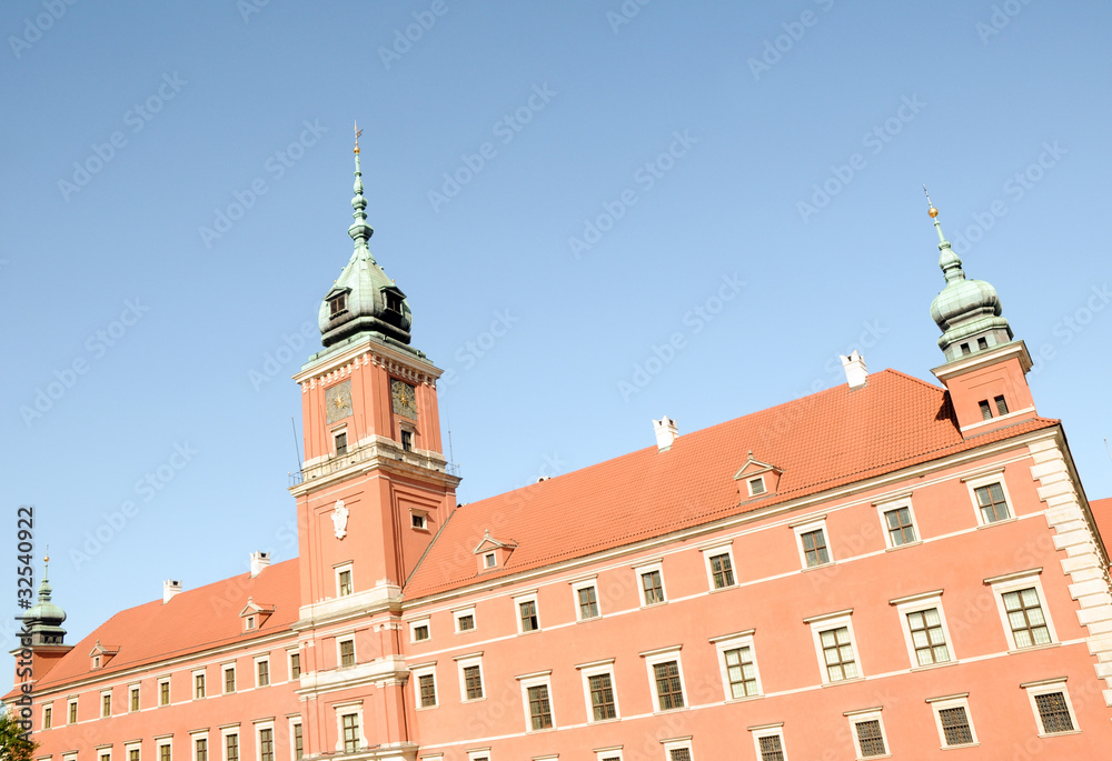 Obraz premium Royal Castle in Warsaw, Poland