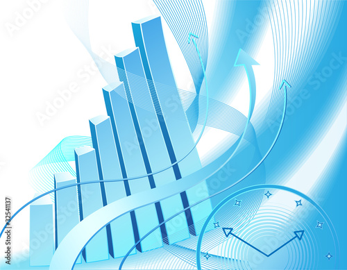 Abstract business graph