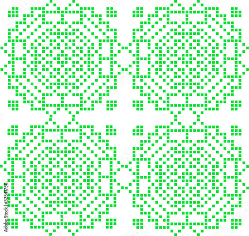 pattern to crochet 2 - vector