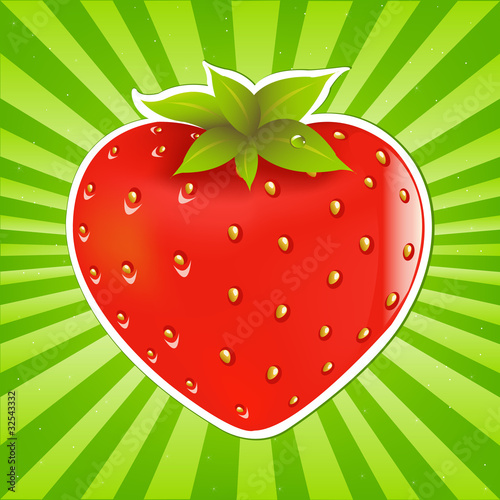 Strawberry And Sunburst