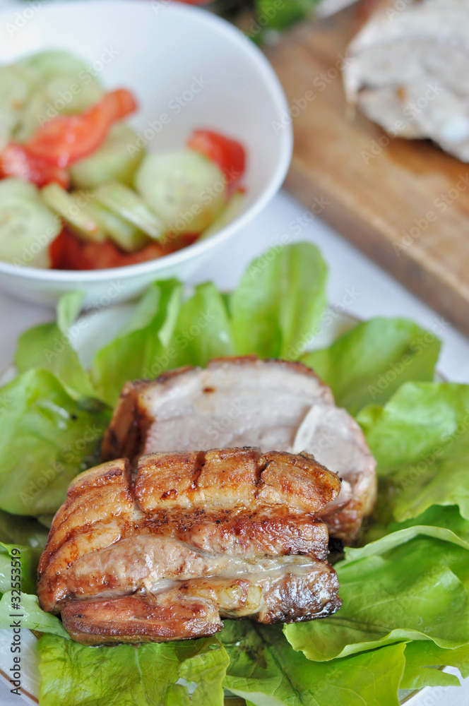 Roasted rib steak Roasted rib steak