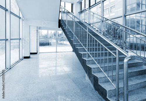 stairs in the modern house