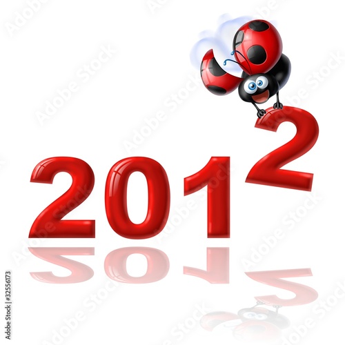Obraz na płótnie 2012 coccinella bianco